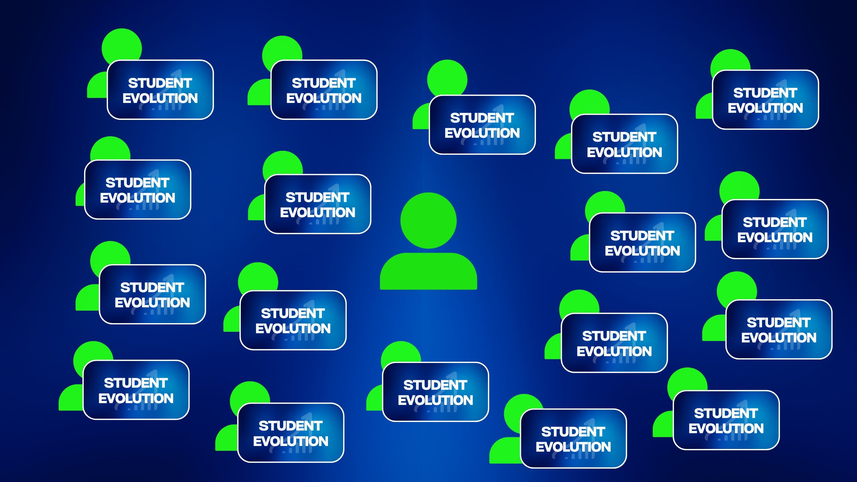 Students with the Student Evolution Program